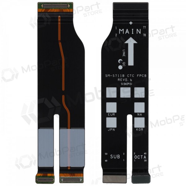 Samsung S711 Galaxy S23 FE 5G (SUB-OCTA) oplaadpoort (service pack) (origineel)
