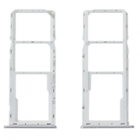 Samsung A226 Galaxy A22 5G SIM kaarthouder (wit) (service pack) (origineel)