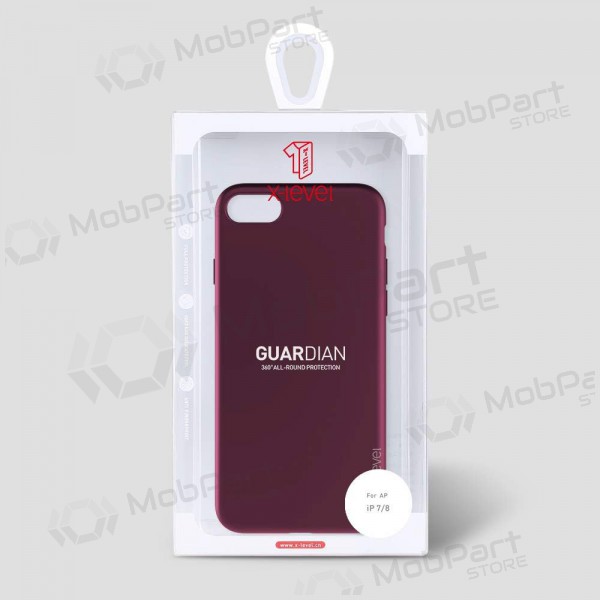 Apple iPhone 16 hoesje -X-Level Guardian- (bordeaux)