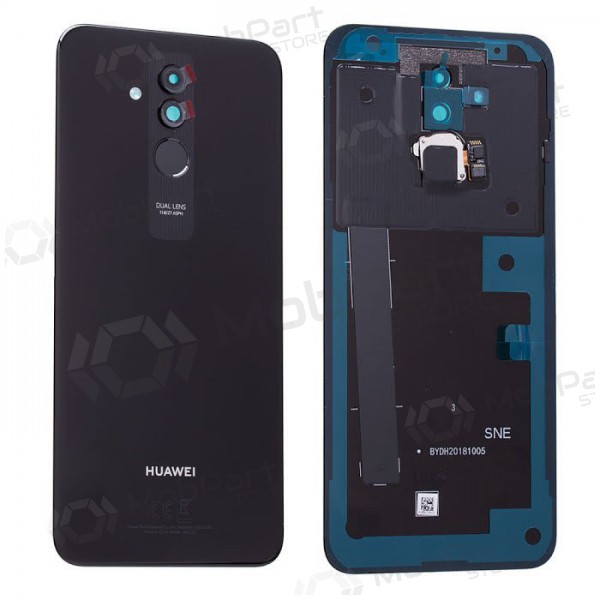 Huawei Mate 20 Lite achterkant (zwart) (gebruikt grade A, origineel)