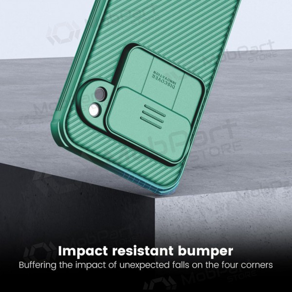 Google Pixel 7A hoesje - Nillkin CamShield Pro (groen)