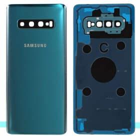 Samsung G975 Galaxy S10 Plus achterklep groen (Prism Green) (gebruikt grade A, origineel)