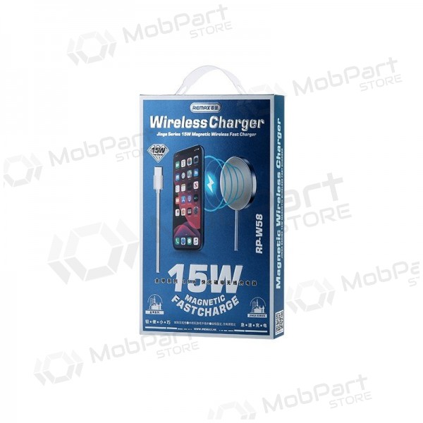 Draadloze oplader Remax RP-W58 15 W wit