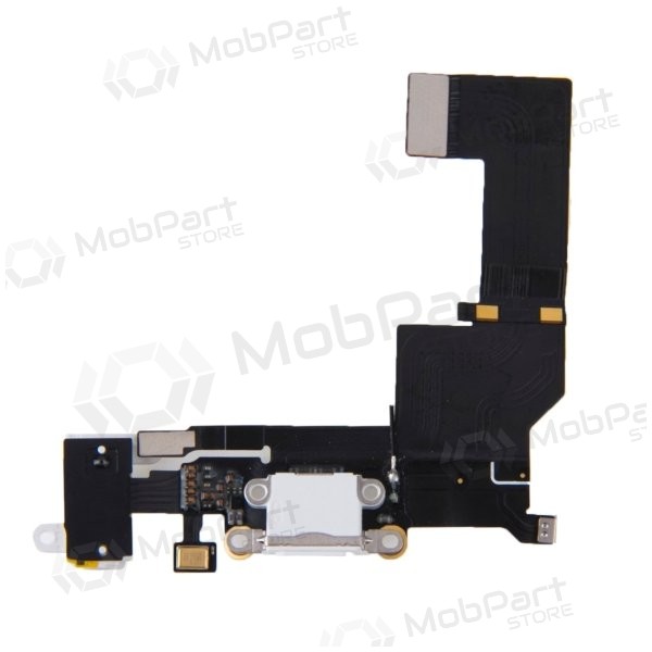 Apple iPhone SE oplaadpoort en microfoonconnector (wit)