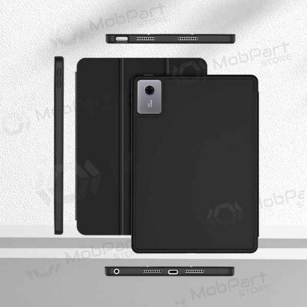 Lenovo IdeaTab 12.1 hoesje - Tech-Protect SmartCase Pen Holder (zwart)