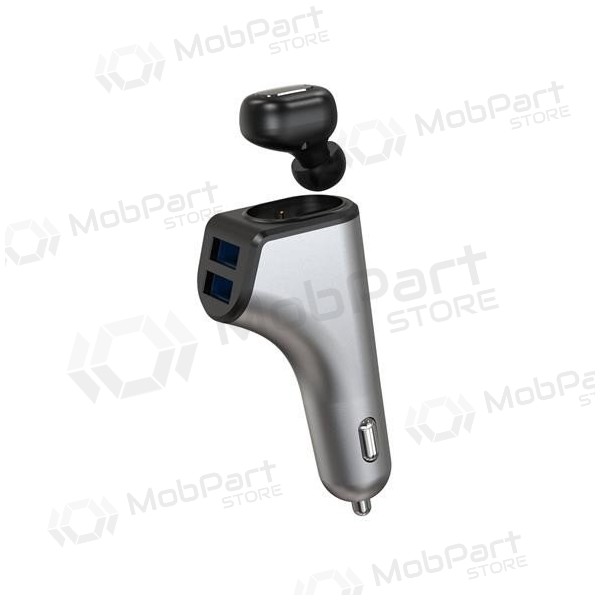 Platinet autolader + Bluetooth oortje