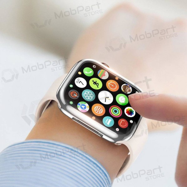 Apple Watch 49mm LCD schermbeschermer / hoesje - Dux Ducis Samo (zilver)
