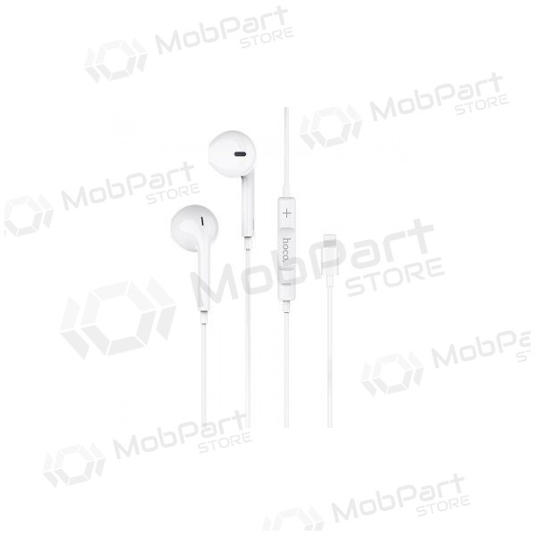 Handsfree Hoco L7 Plus Lightning (Wit)