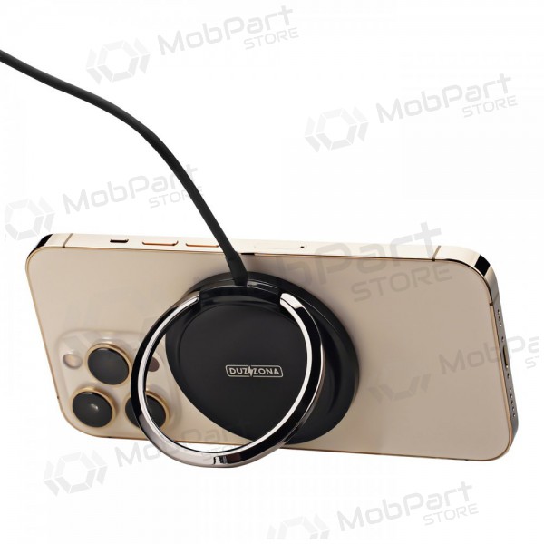 Lader draadloze DUZZONA W1 MagSafe 15W (zwart)