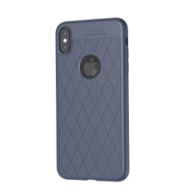 Apple iPhone XS Max hoesje - Hoco Admire Series (blauw)