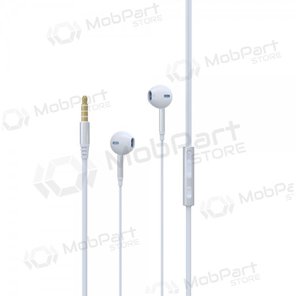 Handsfree Devia Pure Sound 3,5mm (Wit)