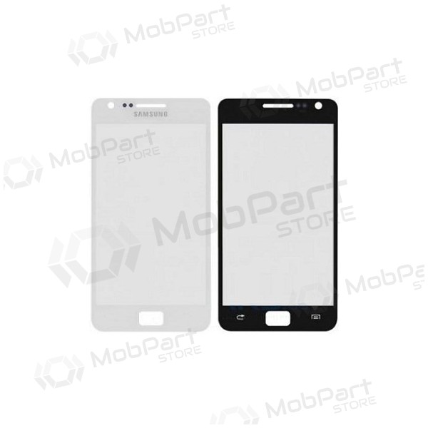 Samsung i9100 Galaxy S2 Schermglas (wit)