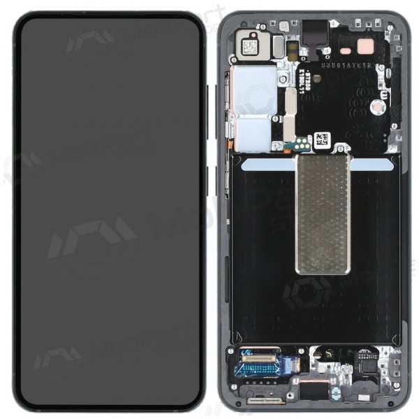Samsung Galaxy S23 scherm (zwart) (met frame) (origineel)