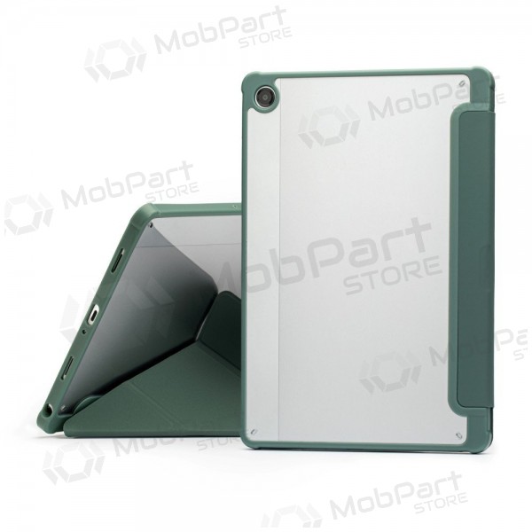 Samsung Galaxy Tab A9 8.7, Tab A11 8.7 hoesje - Reach Origami (donkergroen)