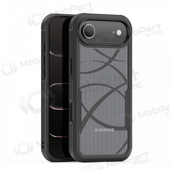 Apple iPhone Air hoesje - Dux Ducis Shld - zwart (Rhythm Pattern)