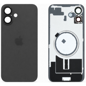 Apple iPhone 16 achterkant (zwart) (Premium)