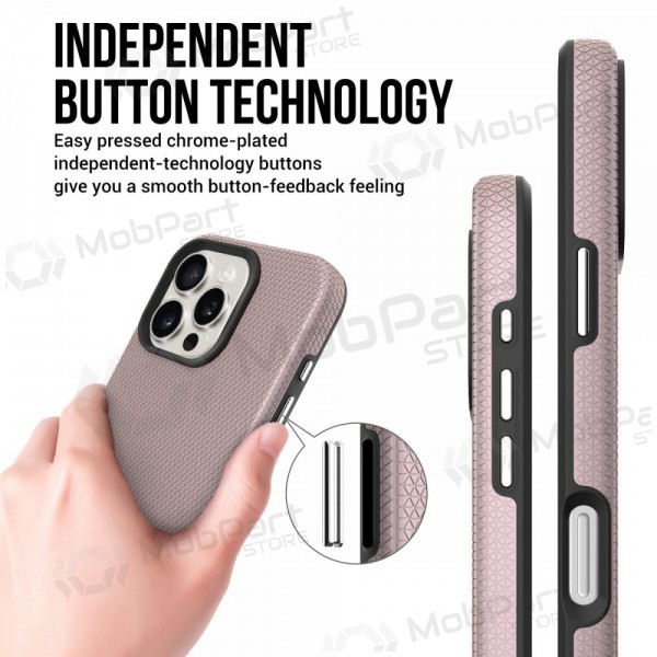 Apple iPhone 16 hoesje - Perfectionists (rosegoud)