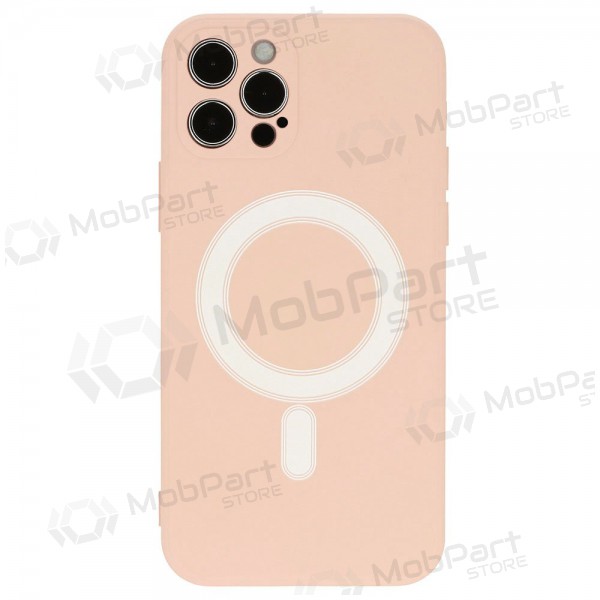 Apple iPhone 12 Pro Max hoesje - MagSilicone (zandkleurig)