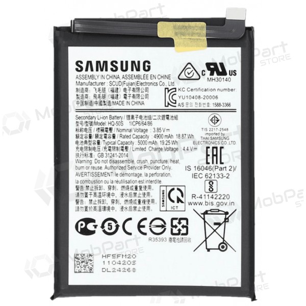 Samsung Galaxy A02s, A03s, A03 batterij, accu GH81-21636A (origineel)