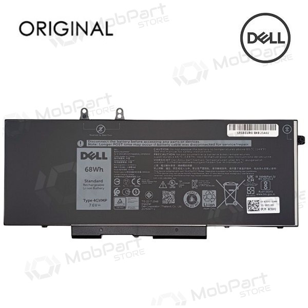DELL 4GVMP, 8500mAh laptop batterij - PREMIUM