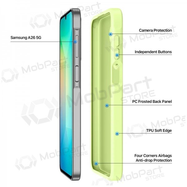 Samsung Galaxy A26 hoesje - Dux Ducis Yind (groen)