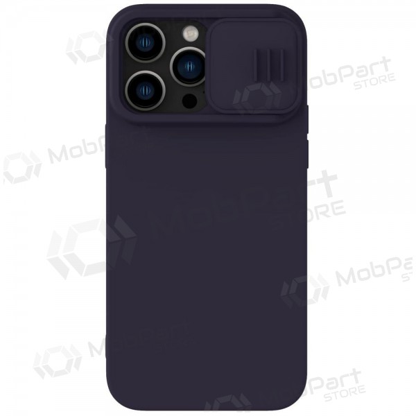 Apple iPhone 14 hoesje - Nillkin Silicone (donkerpaars)