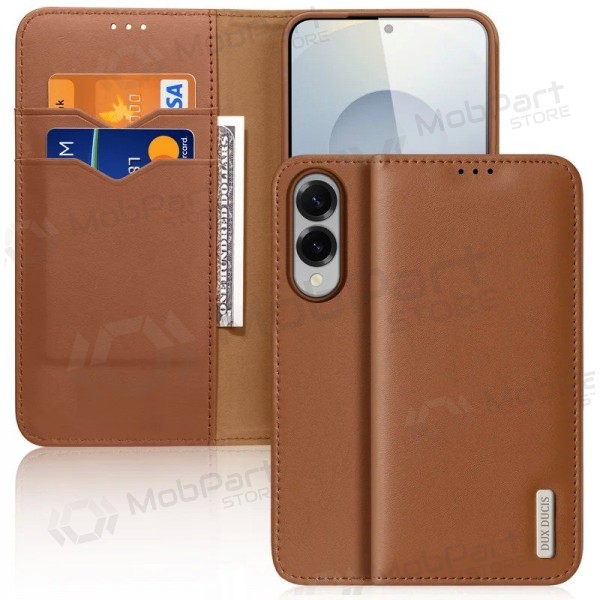 Samsung Galaxy S25 Edge hoesje - Dux Ducis Hivo (bruin)
