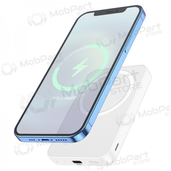 Externe batterij Power Bank Hoco J109 PD20W Magnetic 5000mAh wit