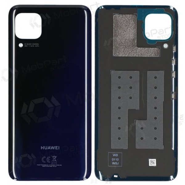 Huawei P40 Lite achterkant (zwart) (service pack) (origineel)