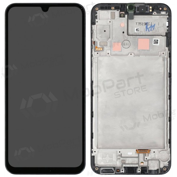 Samsung Galaxy A24 4G scherm (zwart) (met frame) (origineel)