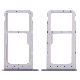 Huawei Honor 9 Lite SIM kaarthouder (grijs) (service pack) (origineel)