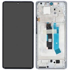 Xiaomi Redmi Note 14 Pro 4G scherm (paars) (inclusief frame) (origineel)