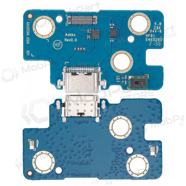 Samsung X200 / X205 Galaxy TAB A8 10.5 2021 oplaadpoort en microfoon connector (service pack) (origineel)