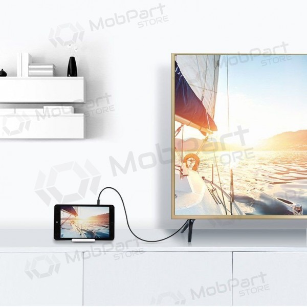 HDMI-kabel Ugreen HD127 HDMI naar Micro HDMI 1.5 m 4K 60 Hz zwart