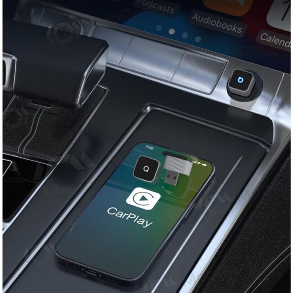 Draadloze CarPlay / Android Auto adapter Ottocast Mini Cube CP88-T2 zwart