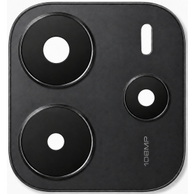 Cameraglas met frame voor Xiaomi Redmi Note 14 4G (zwart)