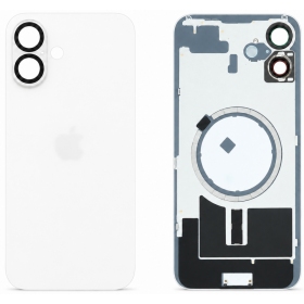 Apple iPhone 16 achterkant (wit) (Premium)