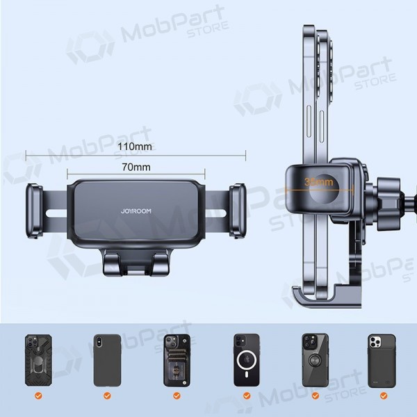Autotelefoonhouder Joyroom JR-ZS283 (air vent) zwart
