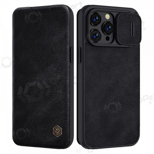 Apple iPhone 14 hoesje -Nillkin Leather- (zwart)