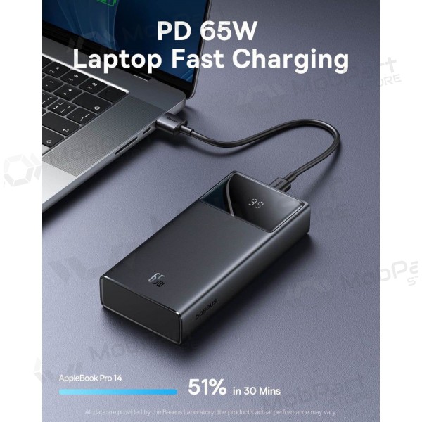 Externe batterij Power Bank Baseus StarLord 65W 20000mAh zwart P10022906113-00