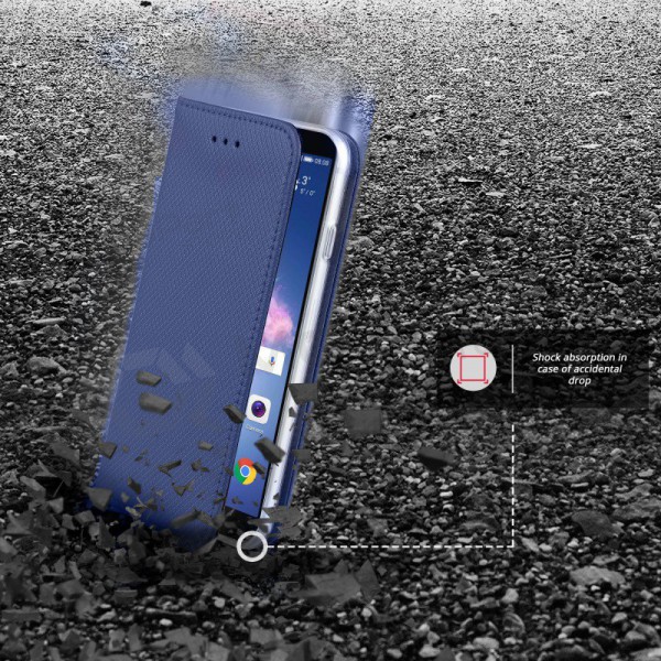 Apple iPhone 13 Pro hoesje - Smart Magnet (donkerblauw)