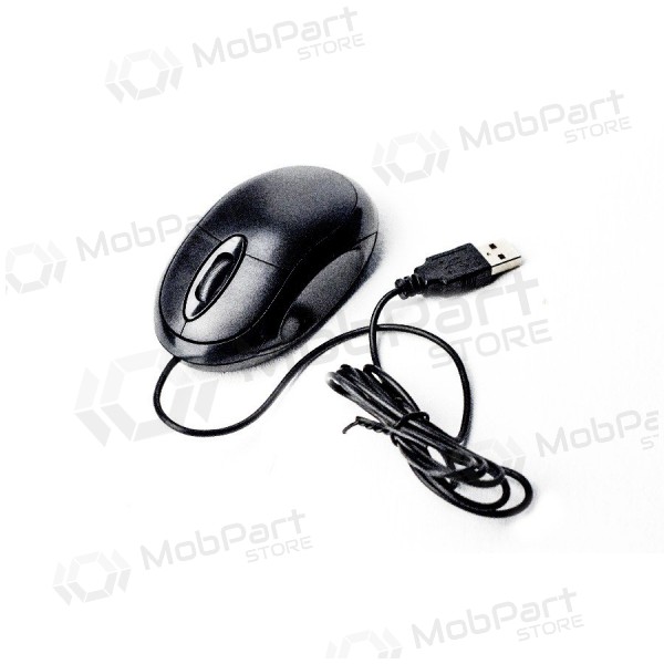 Muis SH05 bedraad (zwart)