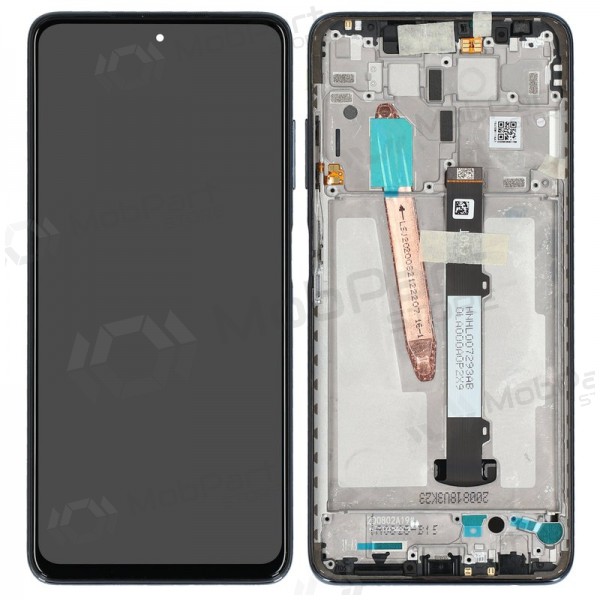 Xiaomi Poco X3 Pro / X3 / X3 NFC scherm (zwart) (met frame) (Premium)