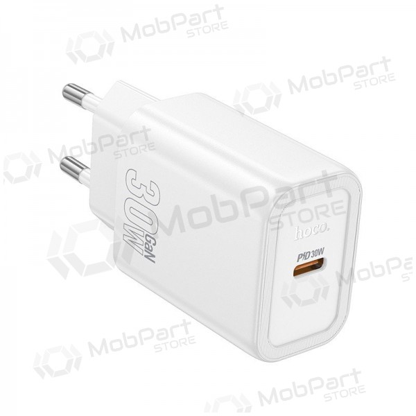 Telefoonoplader Hoco N62 30 W GaN USB-C wit