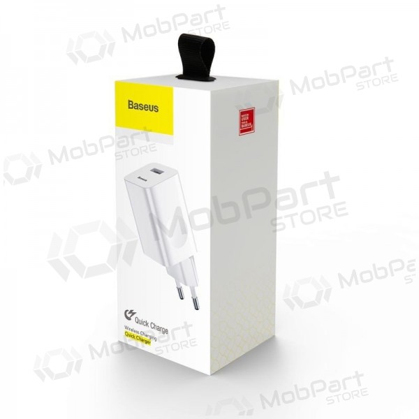 Telefoonoplader Baseus CCALL-BX02 24 W USB-A wit