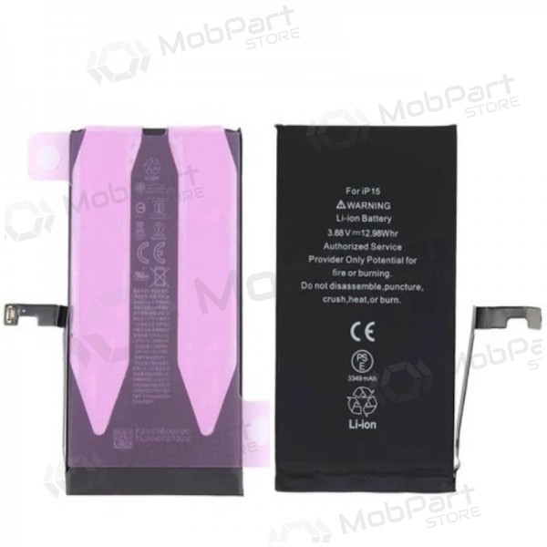 Apple iPhone 15 batterij, accu (Premium)