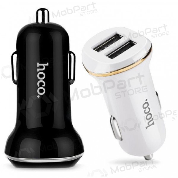 Autolader HOCO Z1 Dual USB (5V 2.1A) (wit)