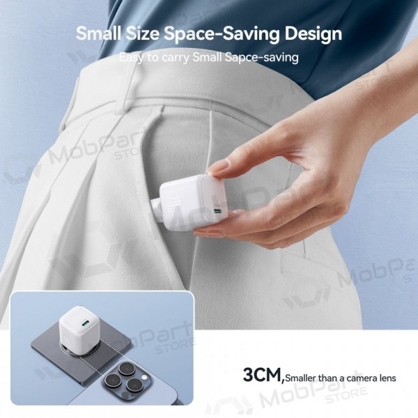 Telefoonoplader Joyroom JR-TCG08 20 W USB-C GaN zwart