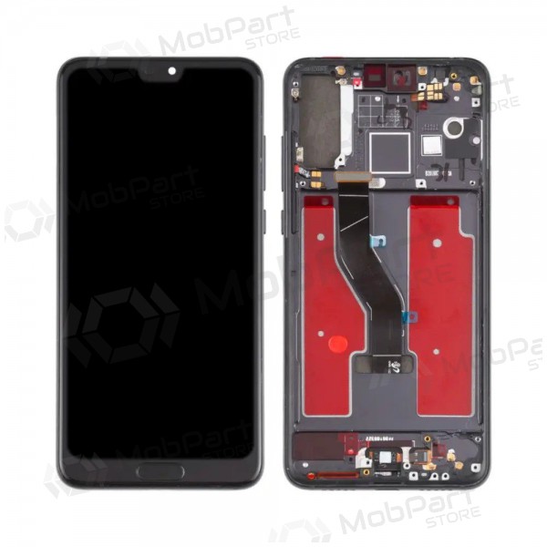 Huawei P20 PRO scherm (zwart) (met frame) (OLED)