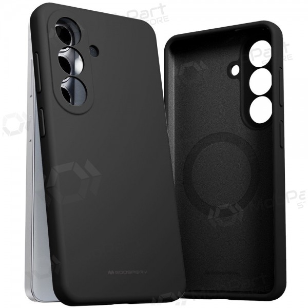 Samsung Galaxy S26 hoesje Mercury - Pure Magsafe Silicon Case (zwart)
